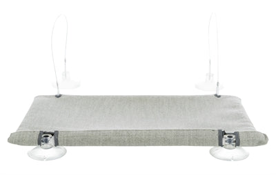 Trixie Kattenmand Hangmat Raam Velours Grijs 50X30 CM - 0031 Shop