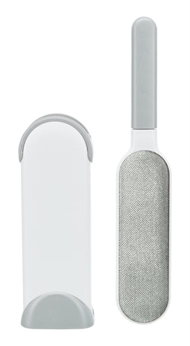 Trixie Harenpluizenborstel Met Reinigingsstation Wit / Grijs 33 CM - 0031 Shop