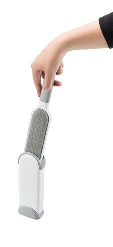 Trixie Harenpluizenborstel Met Reinigingsstation Wit / Grijs 33 CM - 0031 Shop