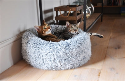 Rosewood Hondenmand Silver Fluff Grijs - 0031 Shop