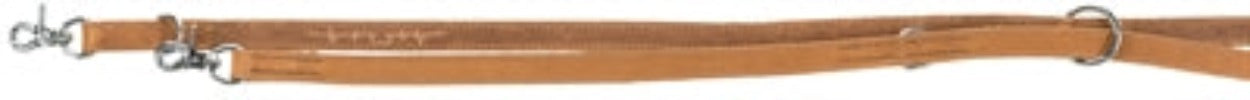 Trixie Hondenriem Rustic Heartbeat Verstelbaar Vetleer Bruin 200X2 CM - 0031 Shop