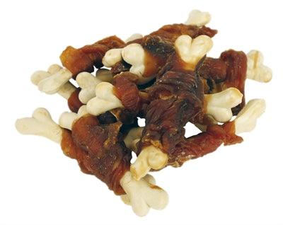 Wanpy Oven-Roasted Chicken Jerky / Calcium Bone Twists 100 GR - 0031 Shop