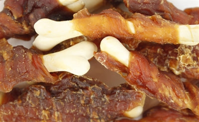 Wanpy Oven-Roasted Chicken Jerky / Calcium Bone Twists 100 GR - 0031 Shop