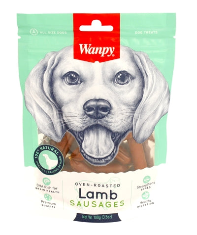 Wanpy Oven-Roasted Lamb Sausages 100 GR - 0031 Shop