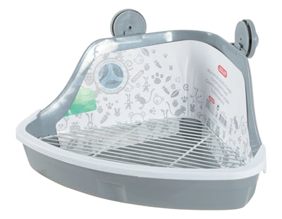 Zolux Hoektoilet Knaagdier Grijs - 0031 Shop
