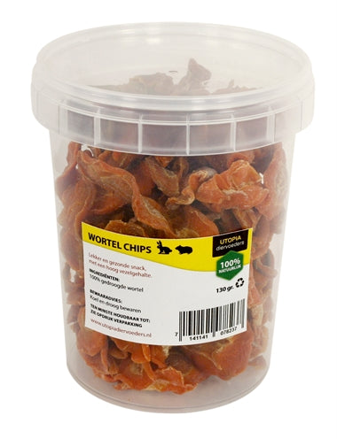 Utopia Wortelchips 130 GR - 0031 Shop