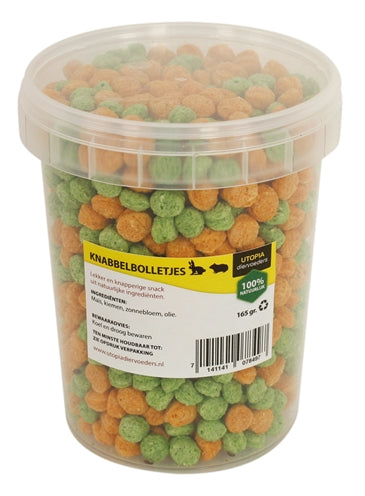 Utopia Knabbelbolletjes 165 GR - 0031 Shop