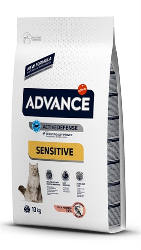 Advance Cat Sensitive Salmon 10 KG - 0031 Shop