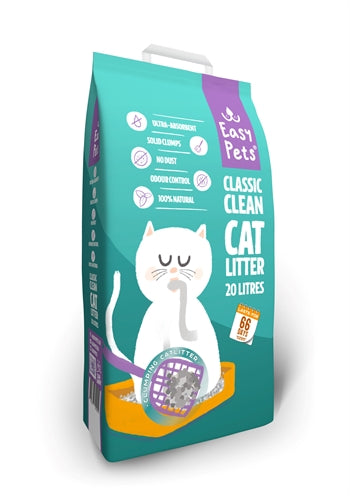 Easypets Classic Clean Catlitter Kattenbakvulling 20 LTR - 0031 Shop