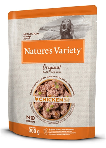 Natures Variety Original Adult Medium / Maxi Pouch Chicken No Grain 300 GR - 0031 Shop