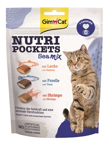 Gimcat Nutri Pockets Sea Mix 150 GR - 0031 Shop