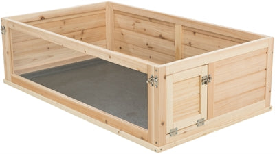 Trixie Indoor Ren Cavia Hout / Plexiglas - 0031 Shop