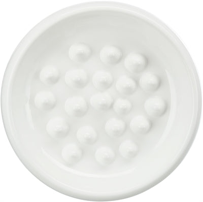 Trixie Voerbak Slow Feeding Keramiek Wit 18 CM 250 ML - 0031 Shop