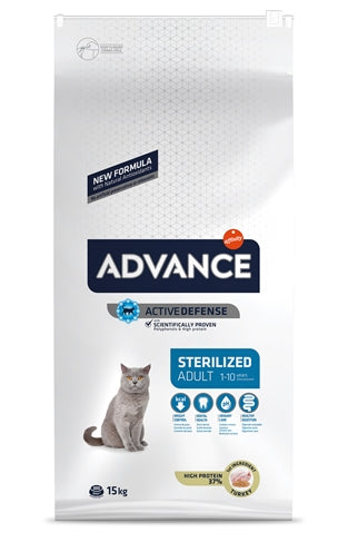 Advance Cat Sterilized Turkey / Rice 15 KG - 0031 Shop