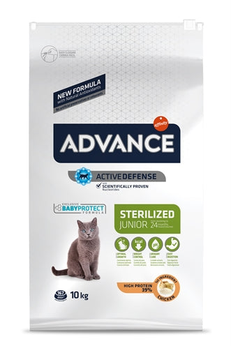 Advance Cat Junior Sterilized 10 KG - 0031 Shop
