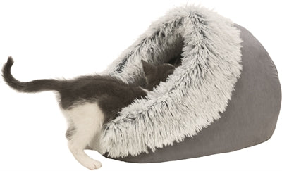 Trixie Kattenmand Iglo Harvey Grijs / Wit-Zwart 41X35X26 CM - 0031 Shop