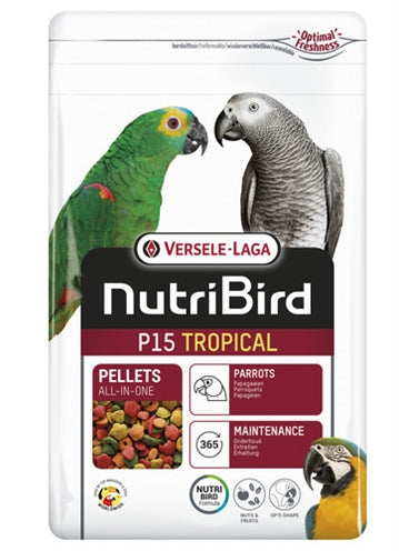 Nutribird P15 Tropical Onderhoudsvoeder - 0031 Shop
