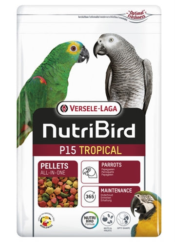 Nutribird P15 Tropical Onderhoudsvoeder - 0031 Shop