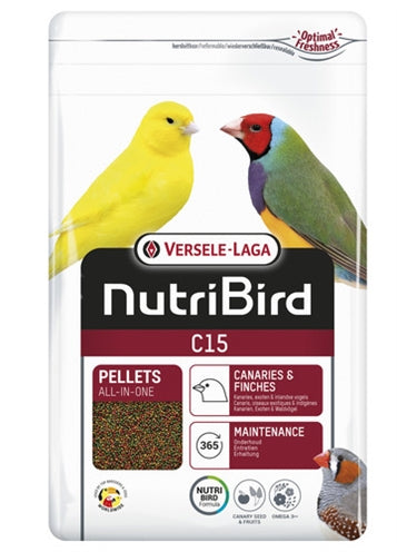 Nutribird C15 Onderhoudsvoeder 1 KG - 0031 Shop