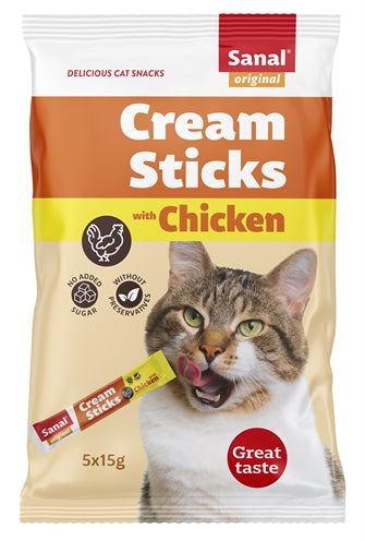 Sanal Cream Sticks Kat Kip 5X15 GR - 0031 Shop
