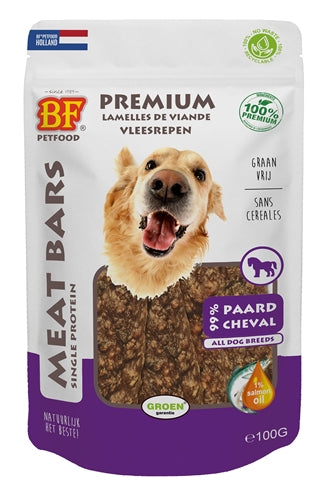 Biofood Meat Bars Paard 100 GR - 0031 Shop