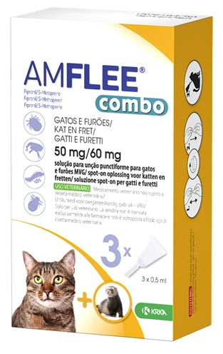 Krka Amflee Combo Spot On Kat / Fret 50 MG 3 PIP - 0031 Shop