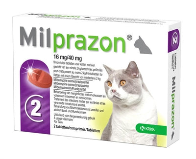 Krka Milprazon Ontwormingstabletten Kat - 0031 Shop