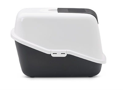 Savic Kattenbak Nestor Wit / Zwart 56X39X38,5 CM - 0031 Shop