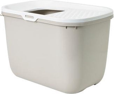 Savic Kattenbak Hop In Mocca / Wit 58,5X39X39,5 CM - 0031 Shop