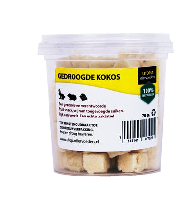 Utopia Gedroogde Kokos 70 GR - 0031 Shop