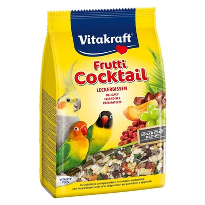 Vitakraft Parkiet / Agapornis Fruit Cocktail Delicacy Fruits / Nuts 250 GR - 0031 Shop