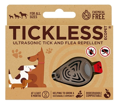 Tickless Eco Teek En Vlo Afweer Voor Hond En Kat Bruin - 0031 Shop