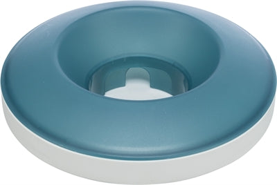 Trixie Slowfeeding Rocking Bowl Kunststof / Tpr Grijs / Blauw 23X23 CM 500 ML - 0031 Shop