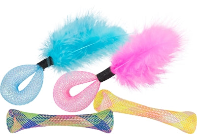 Trixie Set Tubes Met Ratel 4St Assorti TOT 15 CM - 0031 Shop