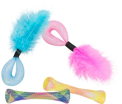 Trixie Set Tubes Met Ratel 4St Assorti TOT 15 CM - 0031 Shop