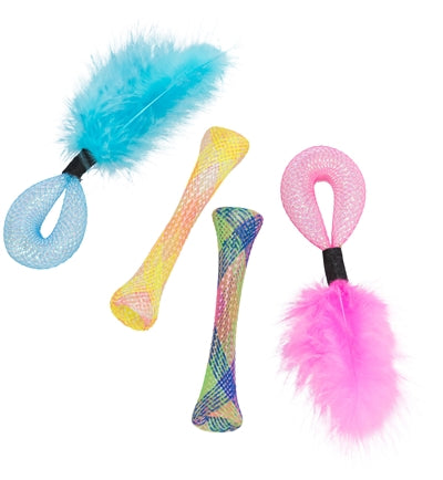 Trixie Set Tubes Met Ratel 4St Assorti TOT 15 CM - 0031 Shop