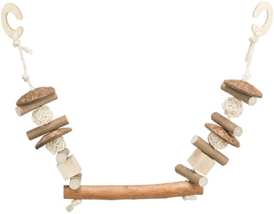 Trixie Knabbelschommel Kokosnoot/Hout/Rotan 20X30 CM - 0031 Shop