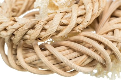 Trixie Luffaring Met Rotan-En Maïsblad Ring Naturel 13X13 CM - 0031 Shop