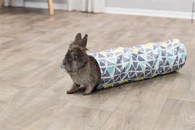 Trixie Knaagdiertunnel Sunny Pluche Assorti / Grijs 70X19X19 CM - 0031 Shop