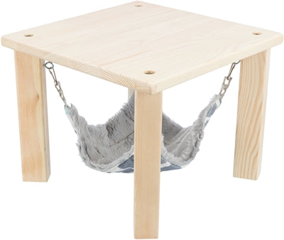 Trixie Schuilplaats Met Hangmat Sunny Assorti / Grijs - 0031 Shop