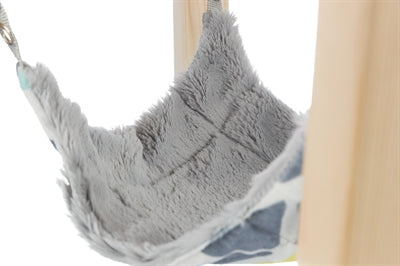 Trixie Schuilplaats Met Hangmat Sunny Assorti / Grijs - 0031 Shop