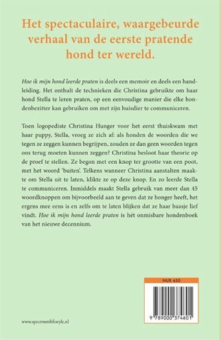 Merkloos Boek Hoe Ik Mijn Hond Leerde Praten 21,5X14X2,5 CM - 0031 Shop