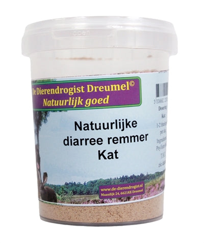 Dierendrogist Natuurlijke Diarree Remmer Kat 200 GR - 0031 Shop