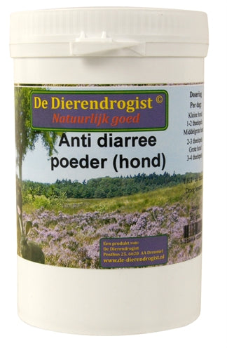 Dierendrogist Diarree Poeder Hond 200 GR - 0031 Shop