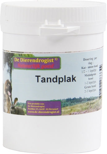 Dierendrogist Tandplak 50 GR - 0031 Shop