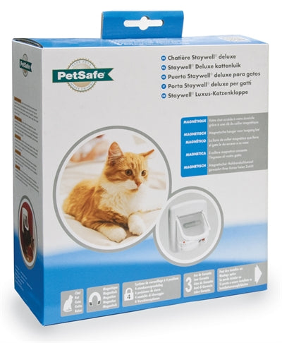 Petsafe Kattenluik Tot 7 Kg Magnetisch Slot Wit 400 - 0031 Shop
