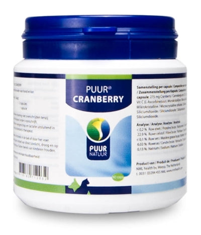 Puur Natuur Cranberry 90 CAPSULES - 0031 Shop