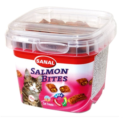 Sanal Cat Salmon Bites Cup 75 GR - 0031 Shop