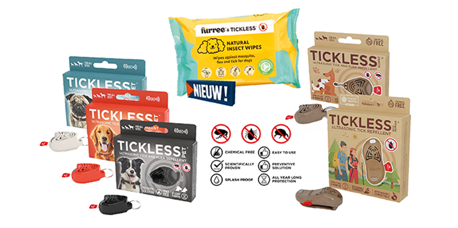 Furree & Tickless: nu nóg milieuvriendelijker teken afweren!