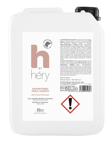 Hery H By Hery Shampoo Hond Voor Kort Haar 5 LTR
